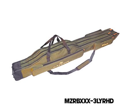 AQUA MARINE - 3 Layer Heavy Duty Fishing Rod Bag